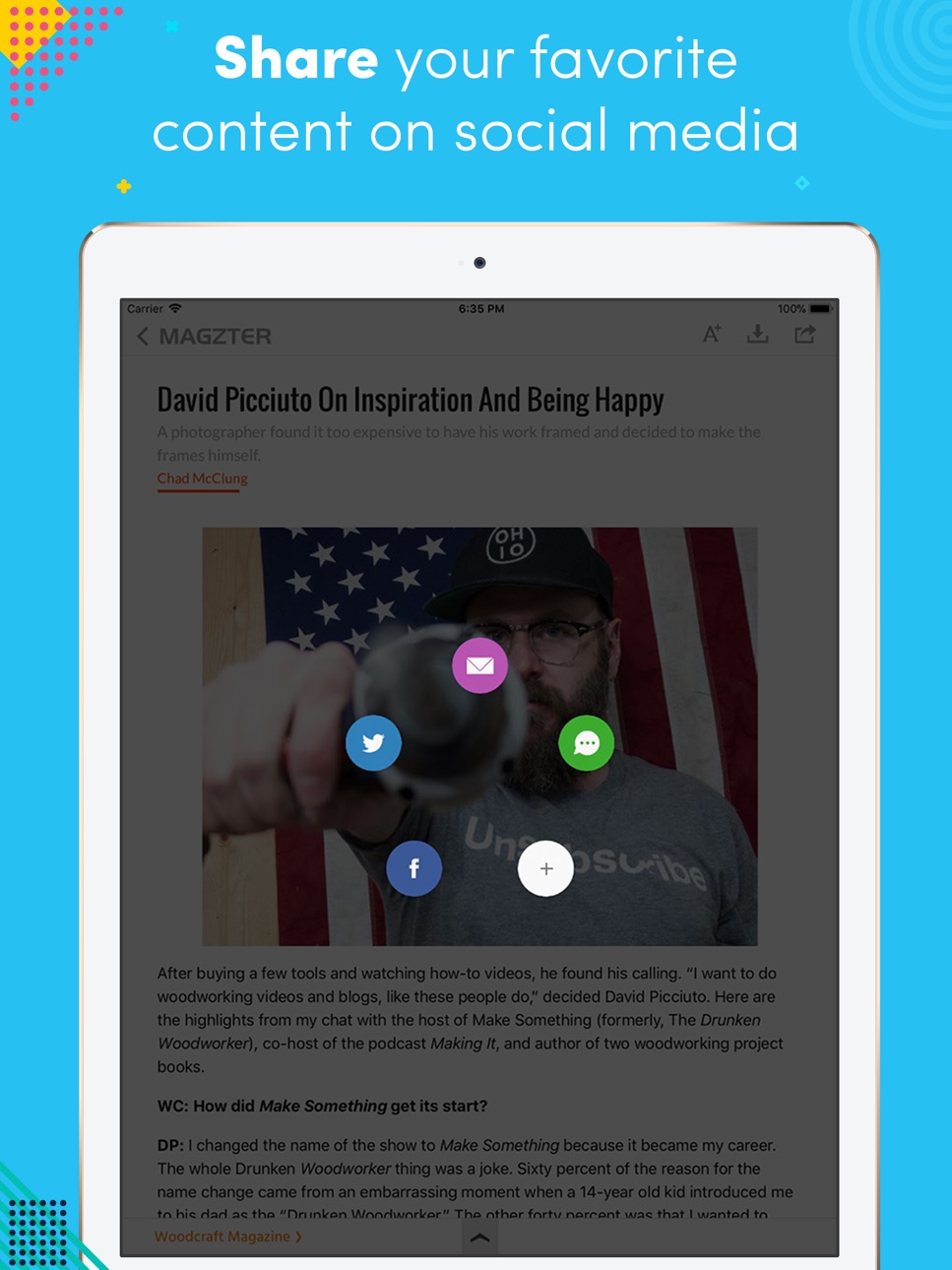 iPad screenshot