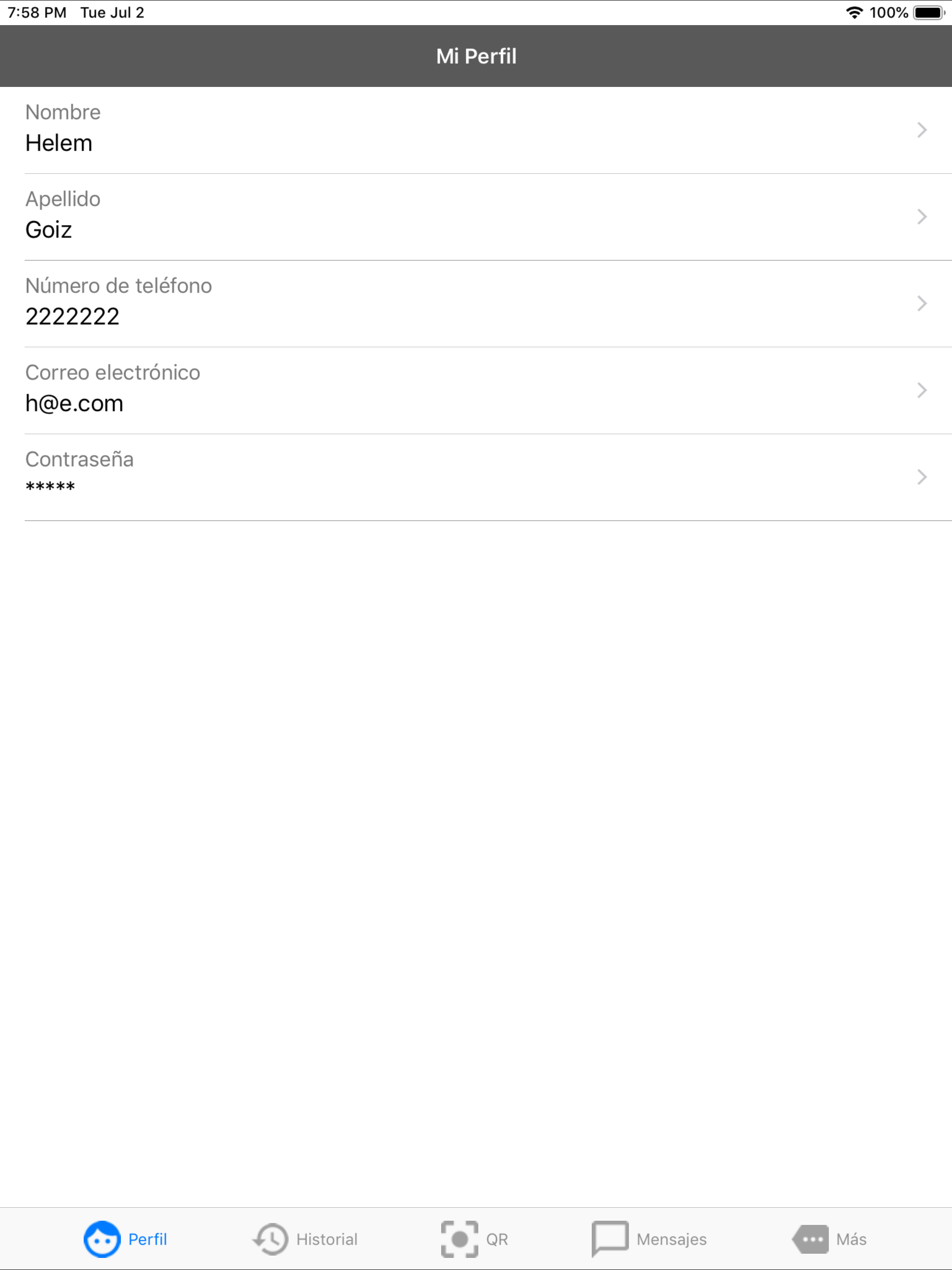 Calificapp screenshot 8