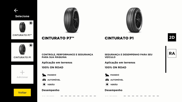 Pirelli Realidade Aumentada screenshot-3