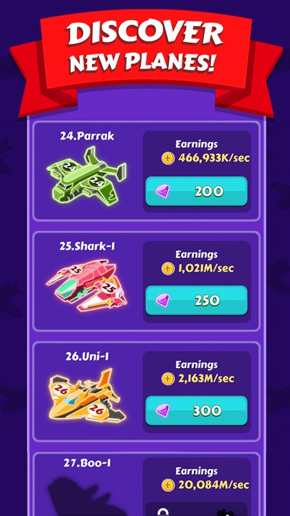 Merge Planes Neon Game