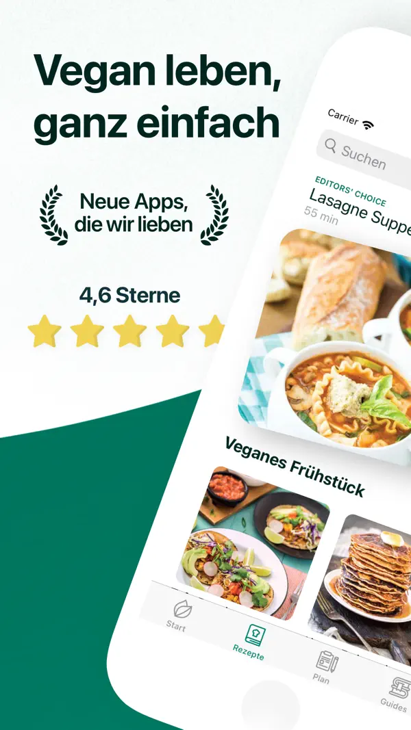 Simple Vegan - Rezepte & Plan Screenshot 1