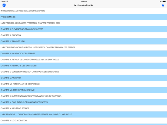 Le Livre des Esprits app screenshot 3