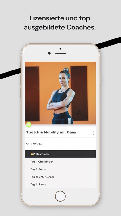 IAMSTRONGER: Fitness-App Screenshot