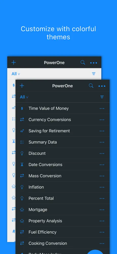 PowerOne calculator