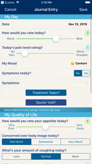 Cystic Fibrosis Manager screenshot 3