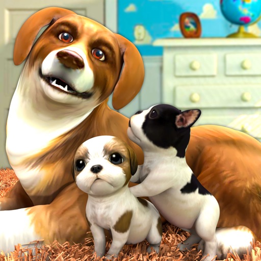 Pregnant Pet Dog Simulator 3D Icon