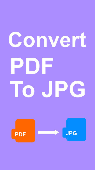 PDF To JPG Convert Screenshot