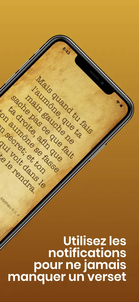 Verset du jour de la Bible