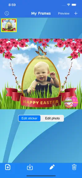 Game screenshot Easter frames - Frame It! mod apk
