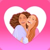 Friends forever Phrase Images icon