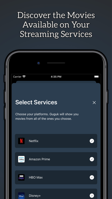 GUGUK: Where to Watch Movies Screenshot