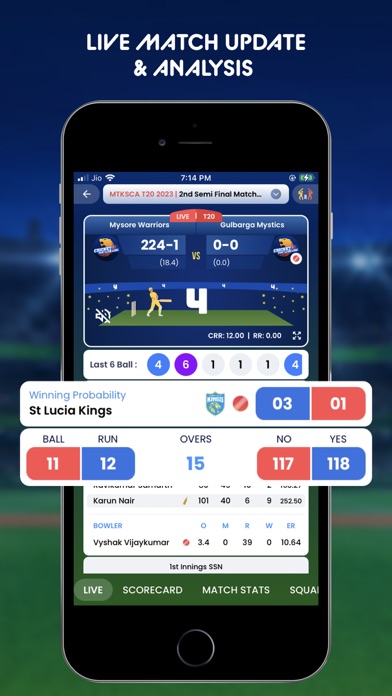 Screenshot #3 pour Cricket Fast Live Line