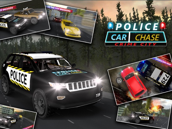 Police Car Chase : Hot Pursuit iPad screenshot