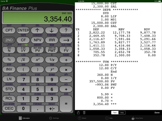 Screenshot #4 pour BA Finance Pro