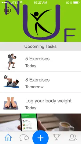 Game screenshot New U Fitness & Nutrition mod apk