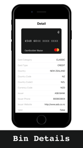 BIN Checker: Card Validator screenshot