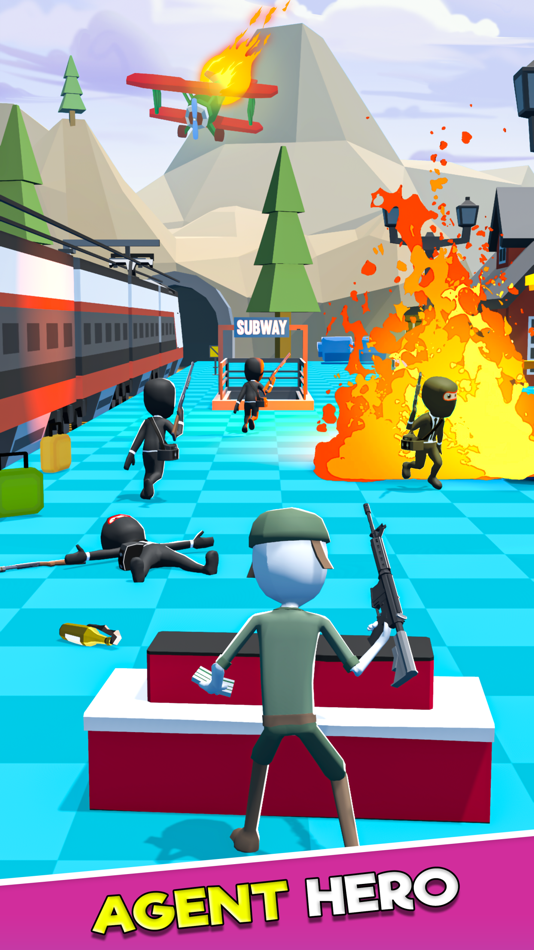 #3. Stickman Agent (iOS) 由: FERRO ENTERTAINMENT (SMC-PRIVATE) LIMITED