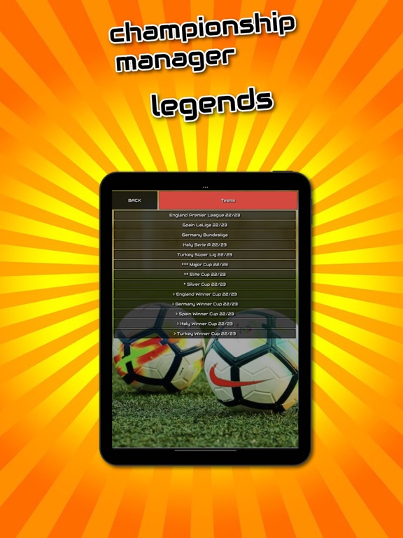 Screenshot #5 pour Championship Manager Legends