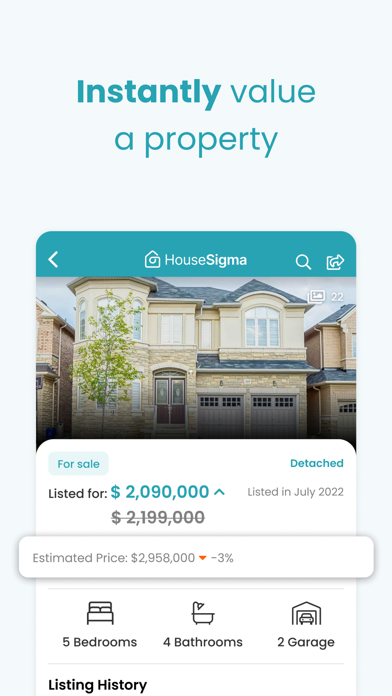 HouseSigma Canada Real Estate Screenshot