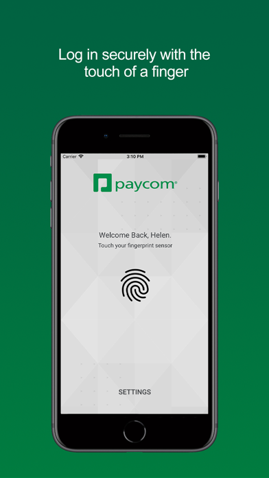 Paycom screenshot 2