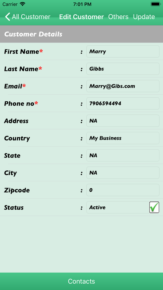 #4. CRM-Software-App (iOS) By: SentientIT Software Solution