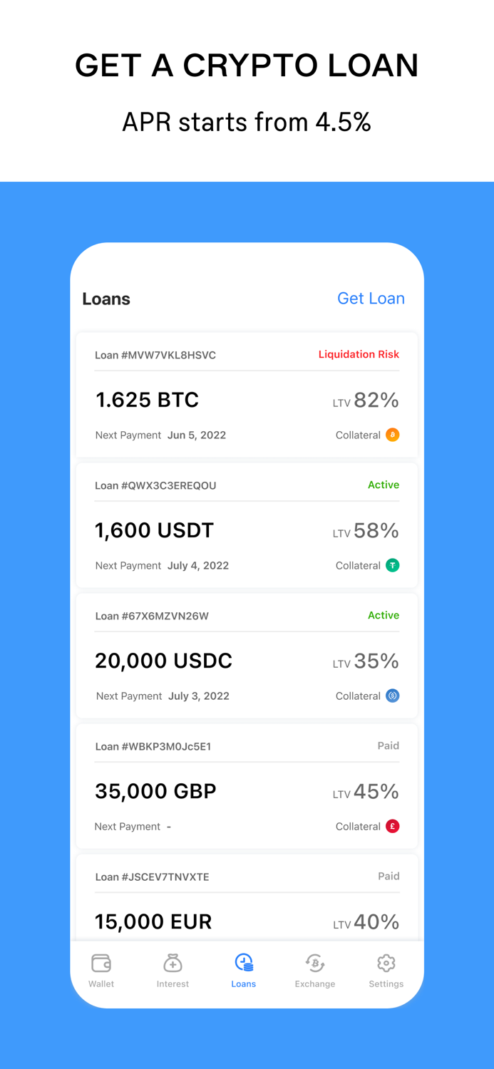 CoinLoan Crypto Wallet and Loans