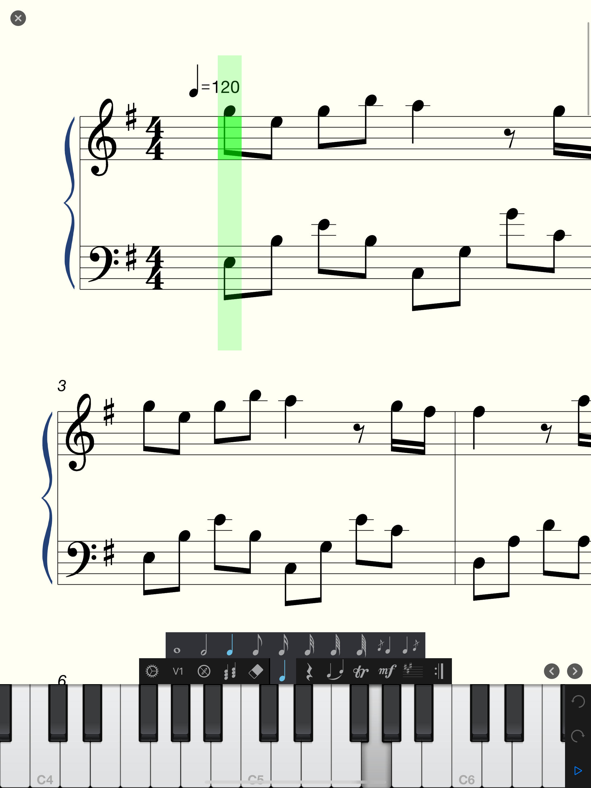 Piano+ - Sheet Music Composer screenshot 10