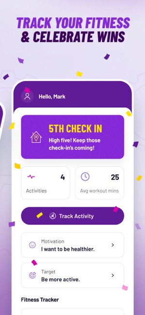 Mobile App  Planet Fitness