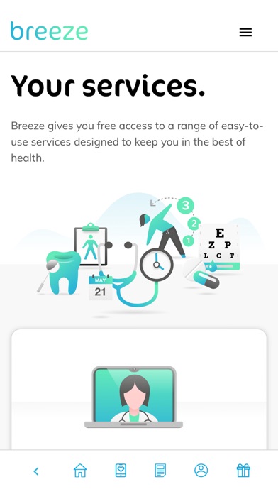 Breeze: Health & Wellbeing Screenshot