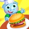 Icon Burger cafe for kids