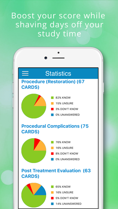 Endodontics Cram Cards Screenshot