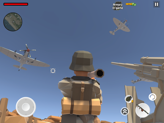 World War II Polygon Army iPad screenshot 7 - Games app