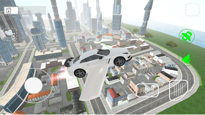 Flying Sports Car Simulator 3D Screenshot