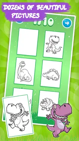 Game screenshot Best coloring book : Dinosaurs hack