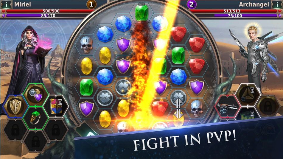 #2. Gunspell 2- Match 3 Puzzle RPG (iOS) 게시자: AKPublish pty. ltd.