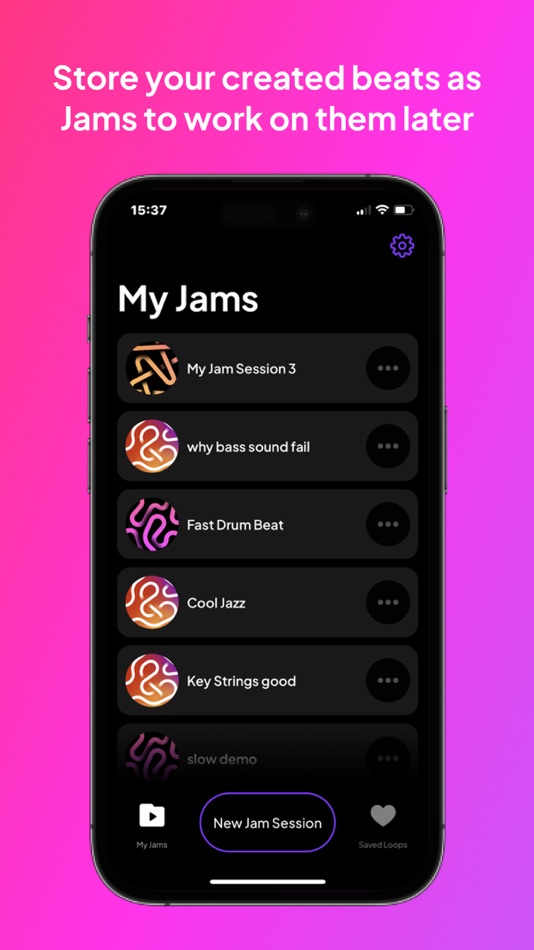 #3. JAMAHOOK: Loop & beat maker (iOS) 由: JAMAHOOK AG - Make your own loops, music & sounds Audio for creators, musicians & influencers