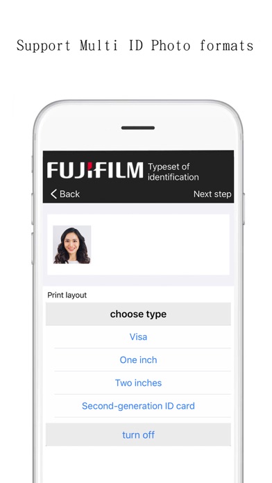 FUJIFILM Print Screenshot