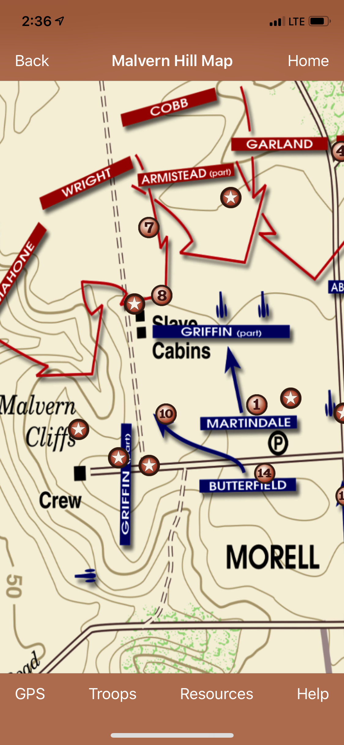 Malvern Hill Battle App