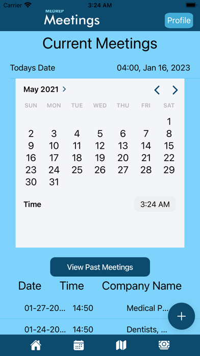 MedRepMeeting Screenshot