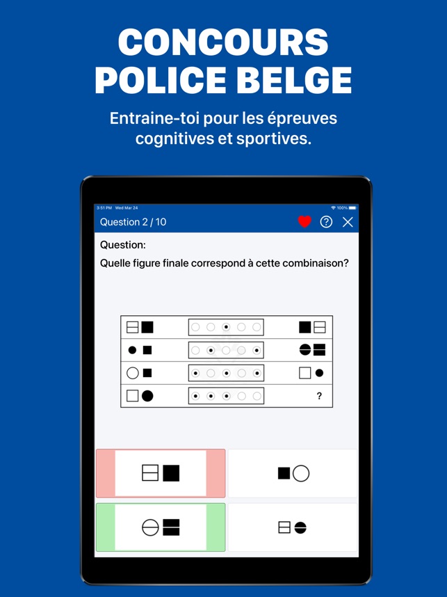 Concours De La Police Belge on the App Store