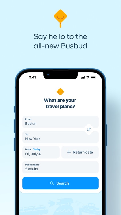 Busbud: Buy bus, train tickets