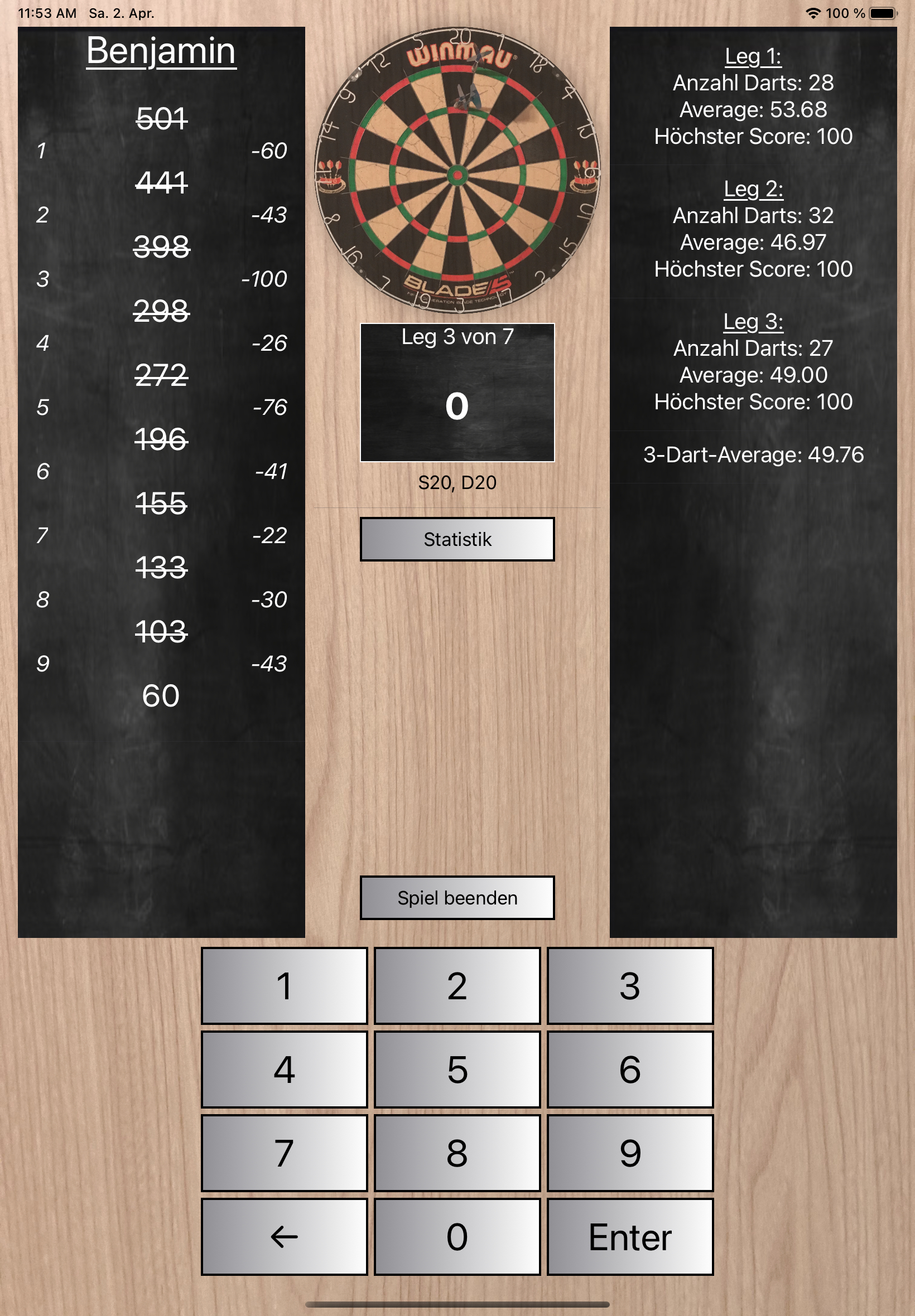 Dart Scorer Pro
