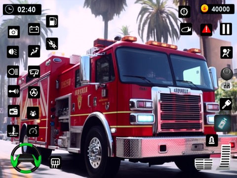 消防車ゲーム - 消防士ゲム - 911警官 パトカーゲームのおすすめ画像5