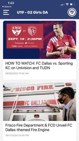 Game screenshot FC Dallas - Youth apk