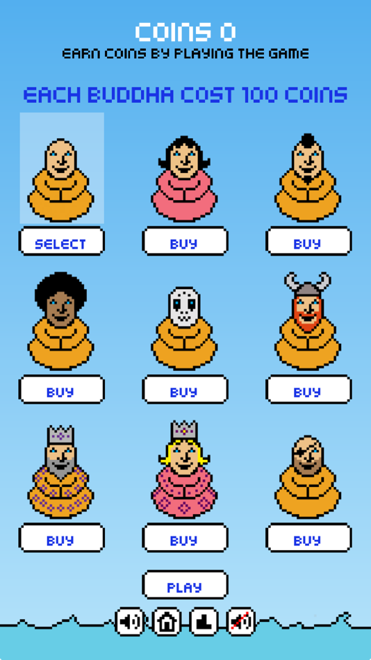 #3. Bouncy Buddha Fun (iOS) Podle: Mike Hempfling