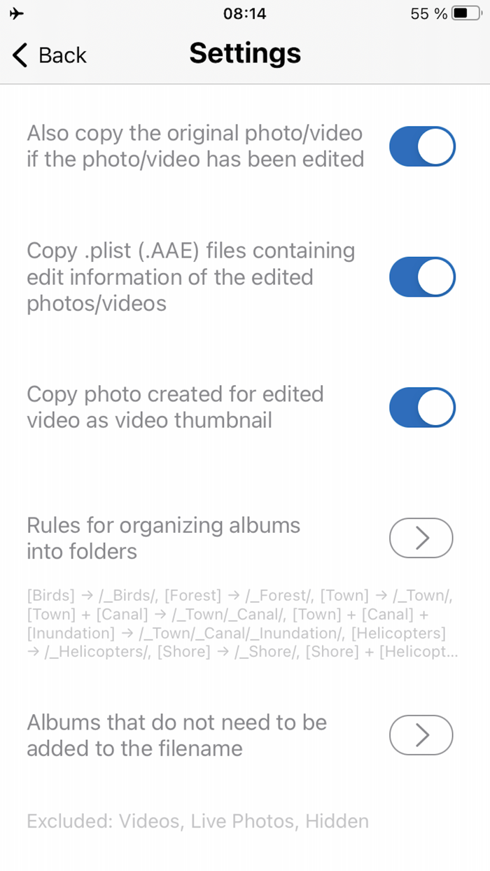 Offline Photo Storage