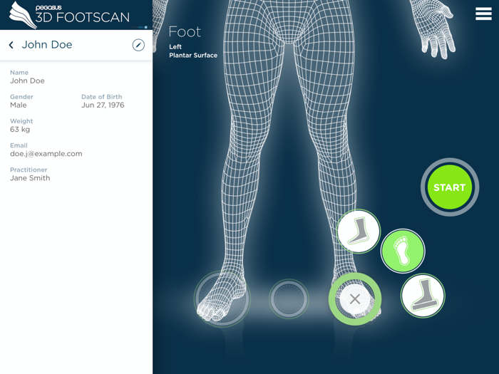 Pegasus3DFootScan