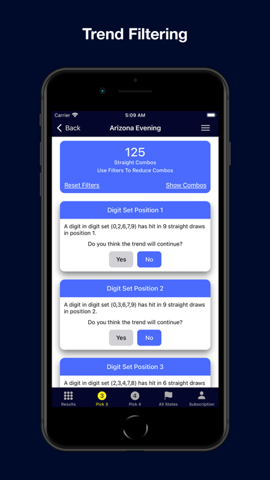 Pick 3 Pro - Lottery App Screenshot