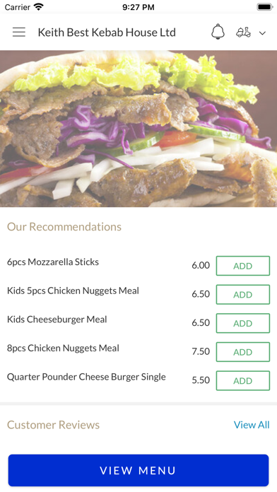 Keith Best Kebab House Ltd Screenshot