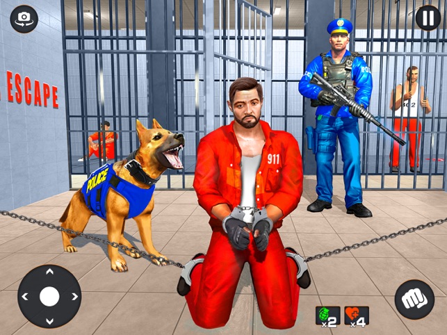 ألعاب الهروب من سجن كلب الشرطة على App Store